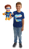 14" Superhero Boy Puppet