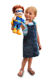 14" Superhero Boy Puppet
