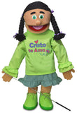 25" Cristo Te Ama Girl Puppet