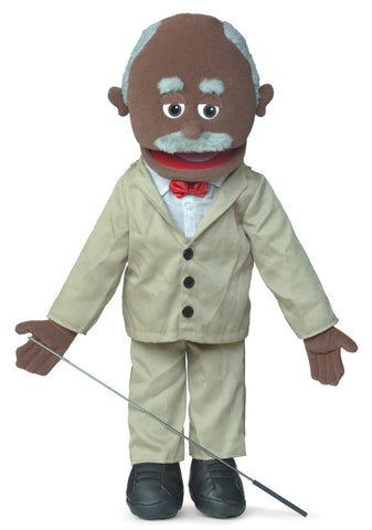 25" Pops Black Puppet