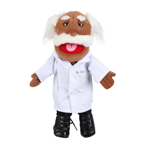 14" Dr. Coz Ethnic Grandpa Puppet