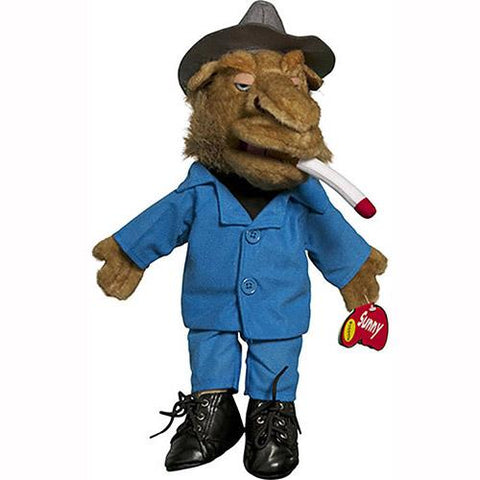 Sunny Toys 14" Camel In Blue Suit