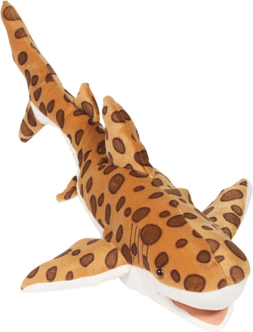24" Shark Puppet Leopard