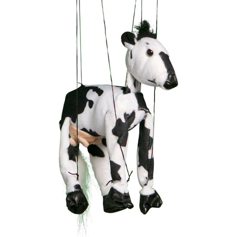 8" Cow Marionette Small
