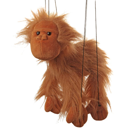 8" Orangutan Marionette Small