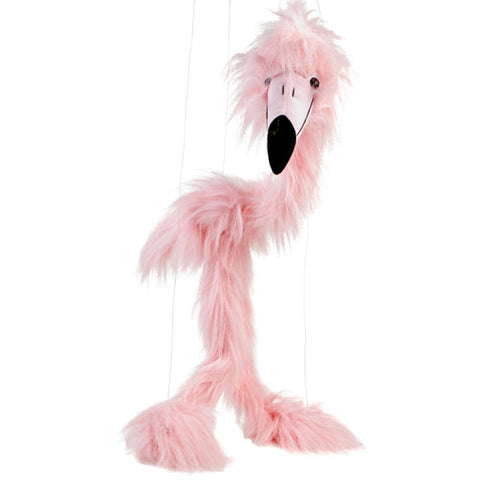 38" Pink Flamingo Marionette