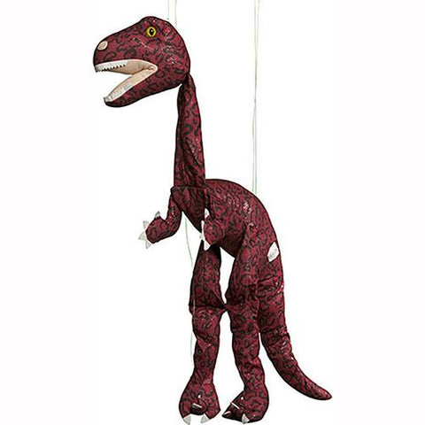 Sunny Toys 38" Large Burgundy Dinosaur