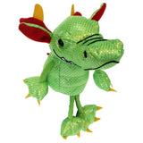 6" Dragon Green Finger Puppet
