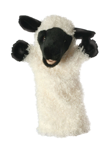 15" Sheep White Puppet (Long Sleeve)