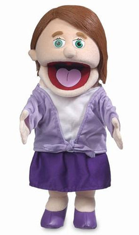 14" Sarah w/ Peach Skin Puppet - Puppethut
