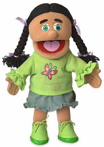 14" Jasmine Puppet Hispanic - Puppethut