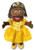 14" Princess Puppet Black