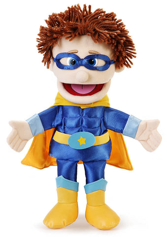 14" Superhero Boy Puppet