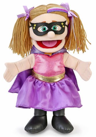 14" Superhero Girl Puppet