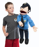 25" Policeman Puppet Peach