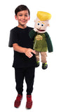 25" Eddie Puppet Peach