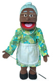 25" Granny Puppet Black