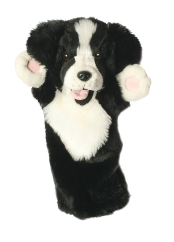 15" Border Collie Puppet (Long Sleeve)