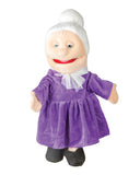 14" Grandmother Glove Puppet White