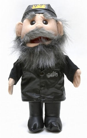 14" Biker Glove Puppet w/ Beard