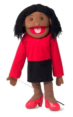 28" Mom Puppet Black