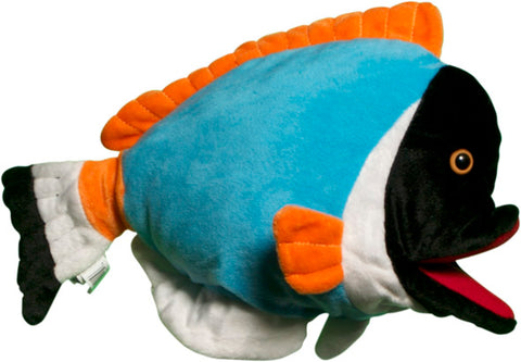 16" Blue Powder Fish Puppet