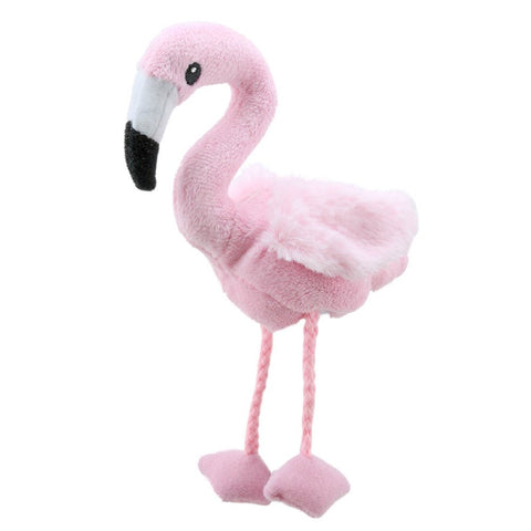 6" Flamingo Finger Puppet