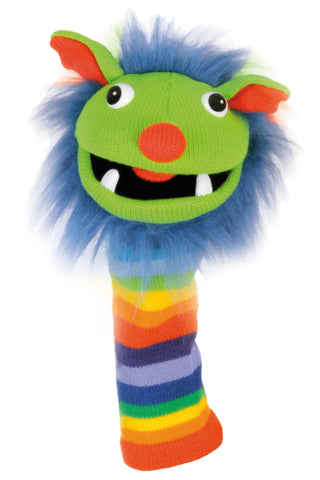 16" Rainbow Sock Puppet