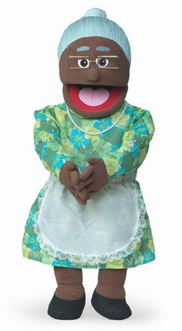 30" Granny Puppet Black