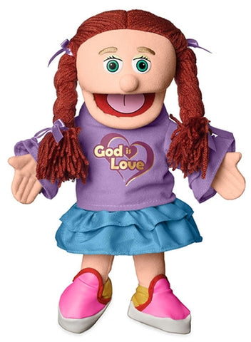 14" God is Love Girl Puppet