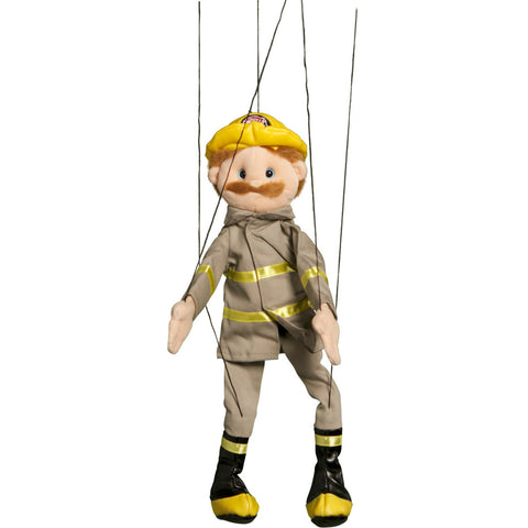 22" Dad/fireman Marionette