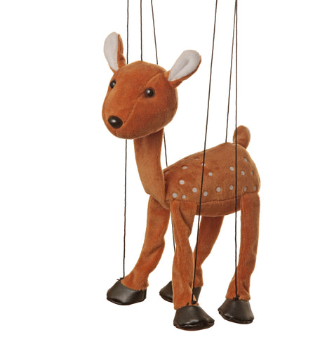 8" Deer Marionette Small