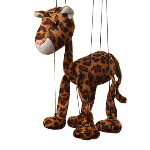 8" Leopard Marionette Small