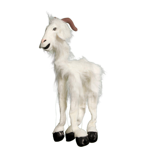 38" Goat Marionette-White