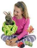 Rabbit in Lettuce  with 3 Finger Puppets
