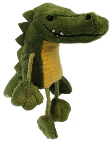 6" Crocodile Finger Puppet