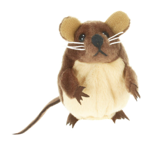 6" Mouse Brown Finger Puppet