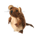 6" Mouse Brown Finger Puppet