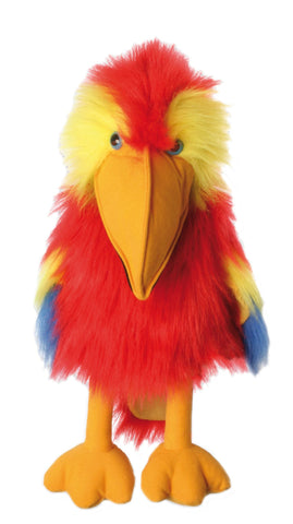 18" Scarlet Macaw Parrot Puppet