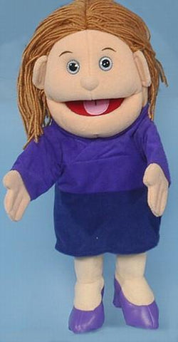 14" Mom Glove Puppet White - Puppethut