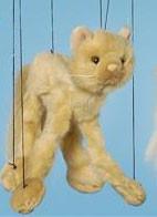 16" Persian Cat Marionette Small - Puppethut