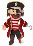 14" Pirate w/ Peg Leg Puppet - Puppethut