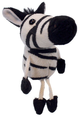 6" Zebra Finger Puppet